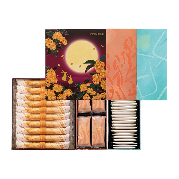 YOKU MOKU 中秋三拼禮盒。(2,800元/盒,YOKU MOKU提供)