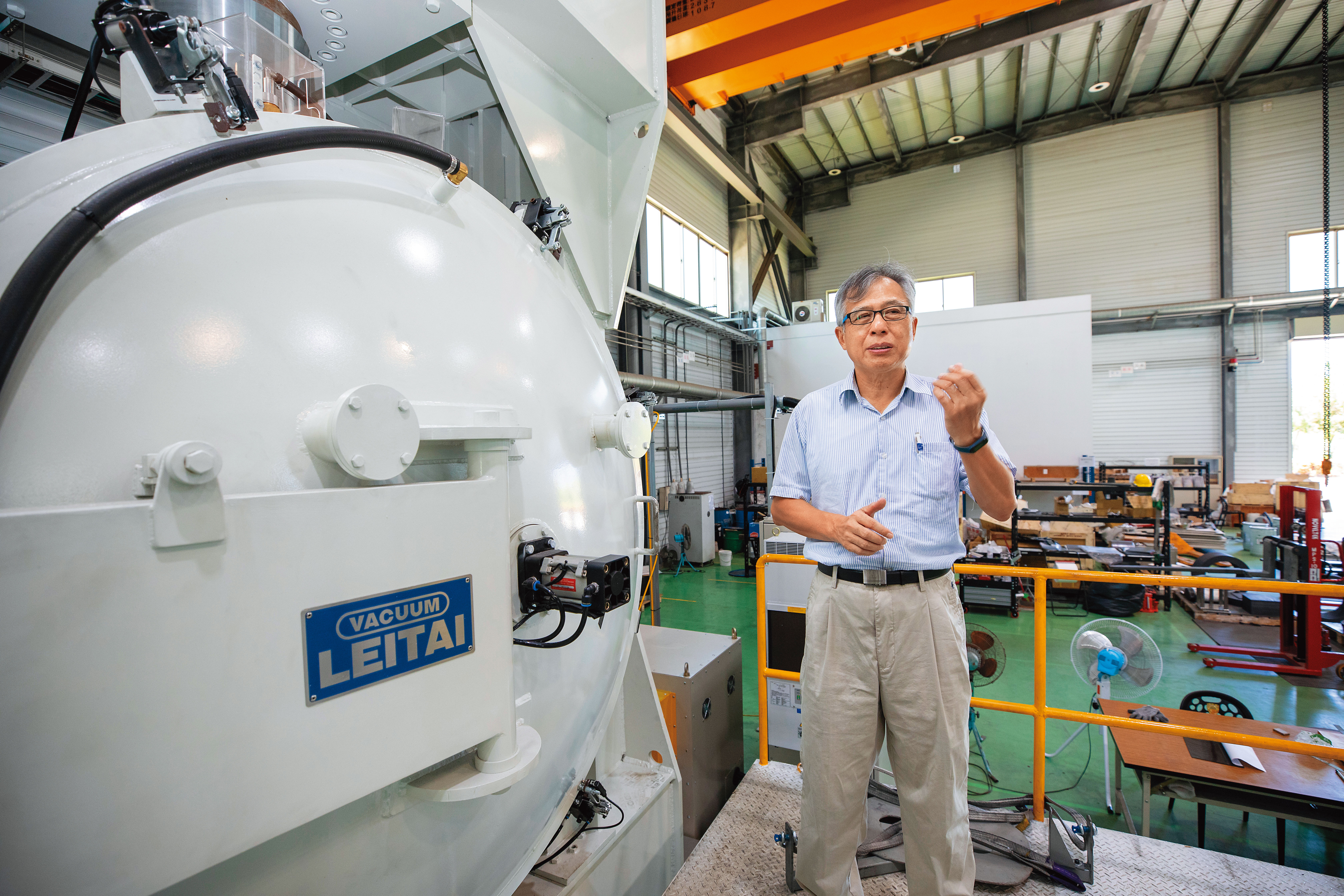 中佑精密總經理葉建宏8年前離開光洋科，被嘉鋼董座曹光照挖角開發3D列印材料，成為第一號「開燈員工」。