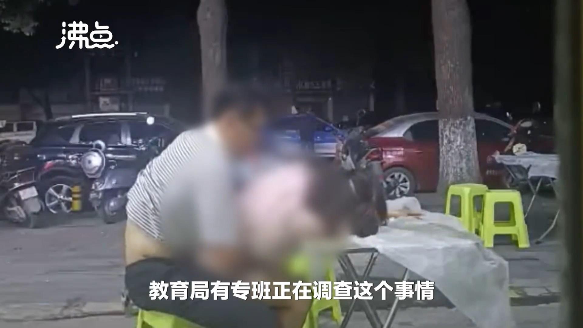 撿屍男的行徑相當誇張。（翻自微博）