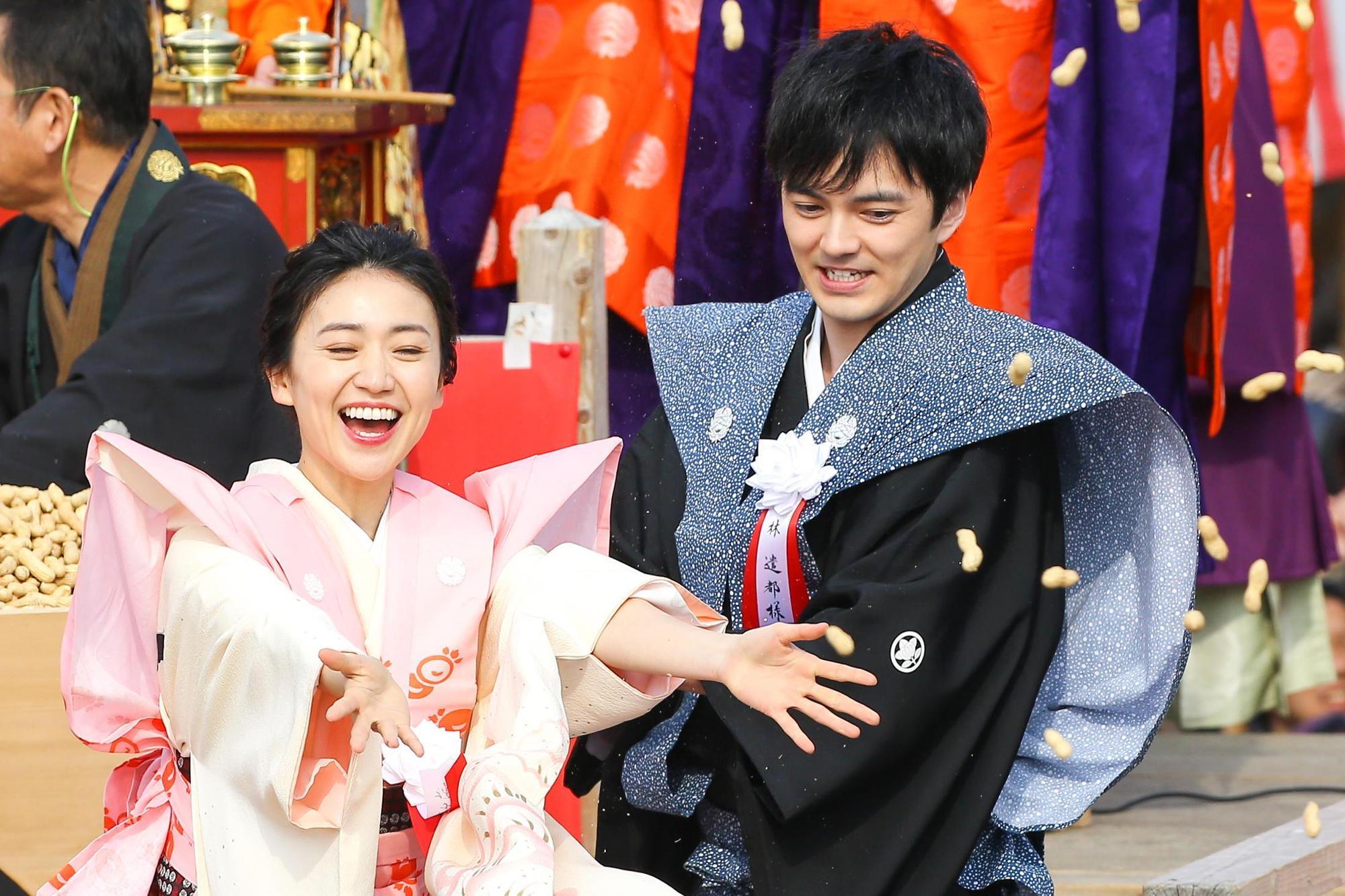 大島優子、林遣都閃婚不久後要當爸媽了,據傳預產期在冬天。(翻攝日本電視台新聞)