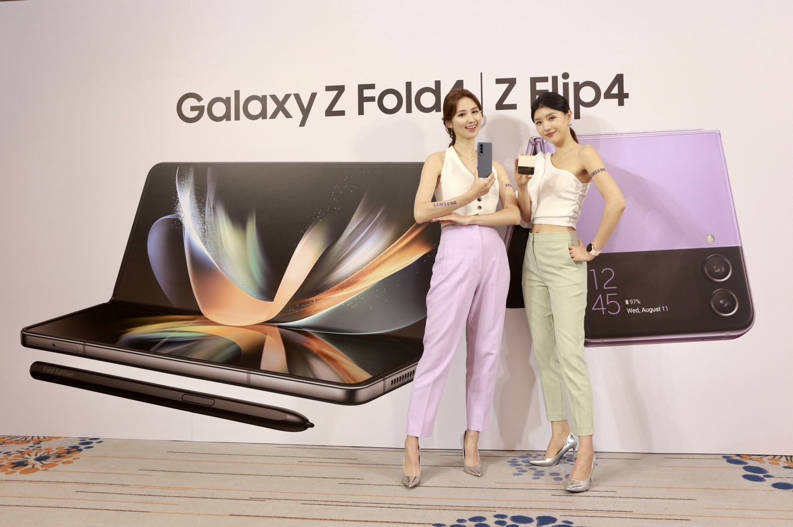 韓國三星率先推出下半年的旗艦機折疊機Galaxy Z Fold4、Galaxy Z Flip4。