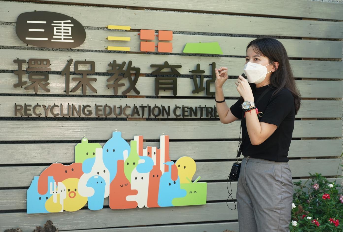 為改變民眾對環保站髒又舊的刻板印象，慈濟基金會為全台2千個環保站除舊布新。（慈濟基金會提供）