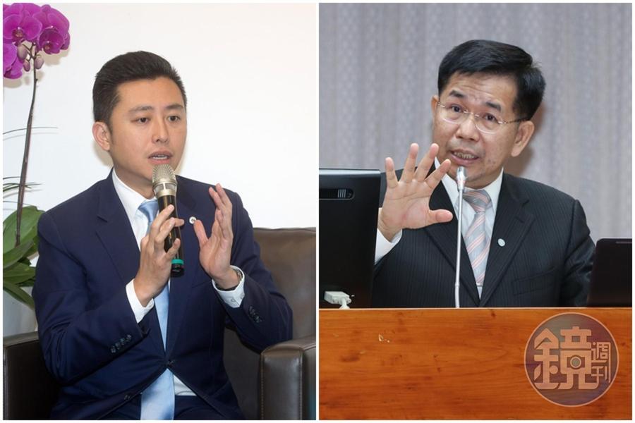 對於外界好奇教育部對於林智堅(左)涉抄襲的立場,潘文忠(右)表示會依法做相關處置。(本刊資料照)