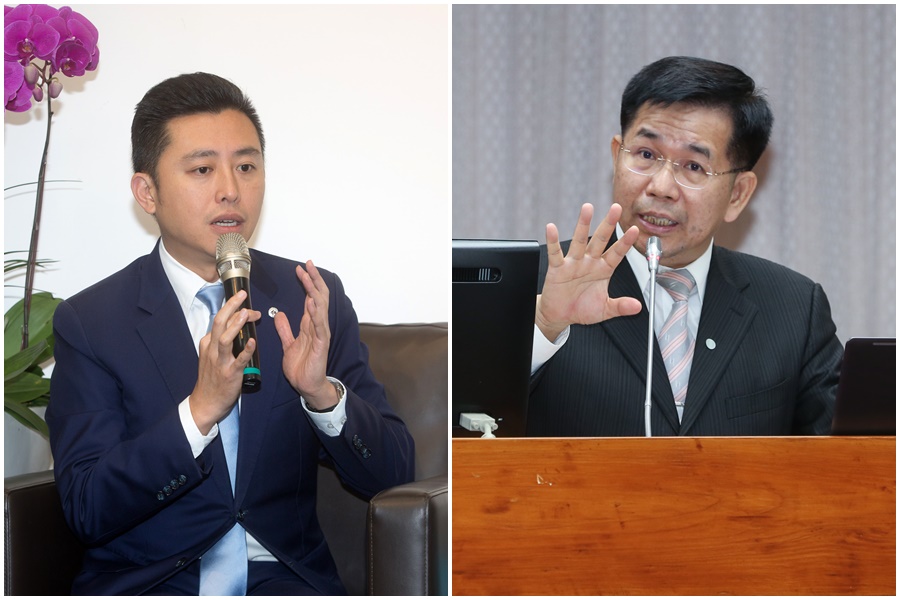 對於外界好奇教育部對於林智堅（左）涉抄襲的立場，潘文忠（右）表示會依法做相關處置。（本刊資料照）