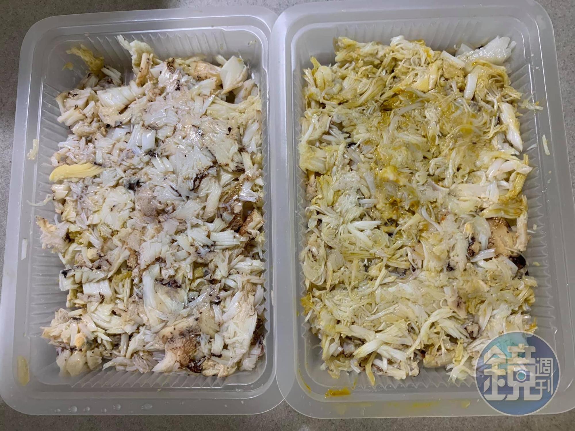大沙公3隻拆肉備用。