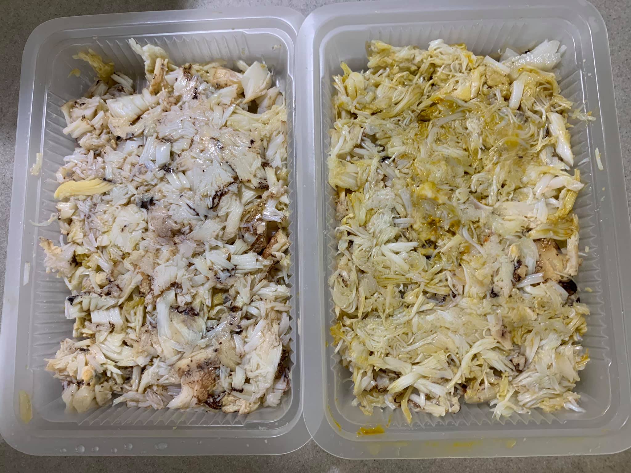 大沙公3隻拆肉備用。