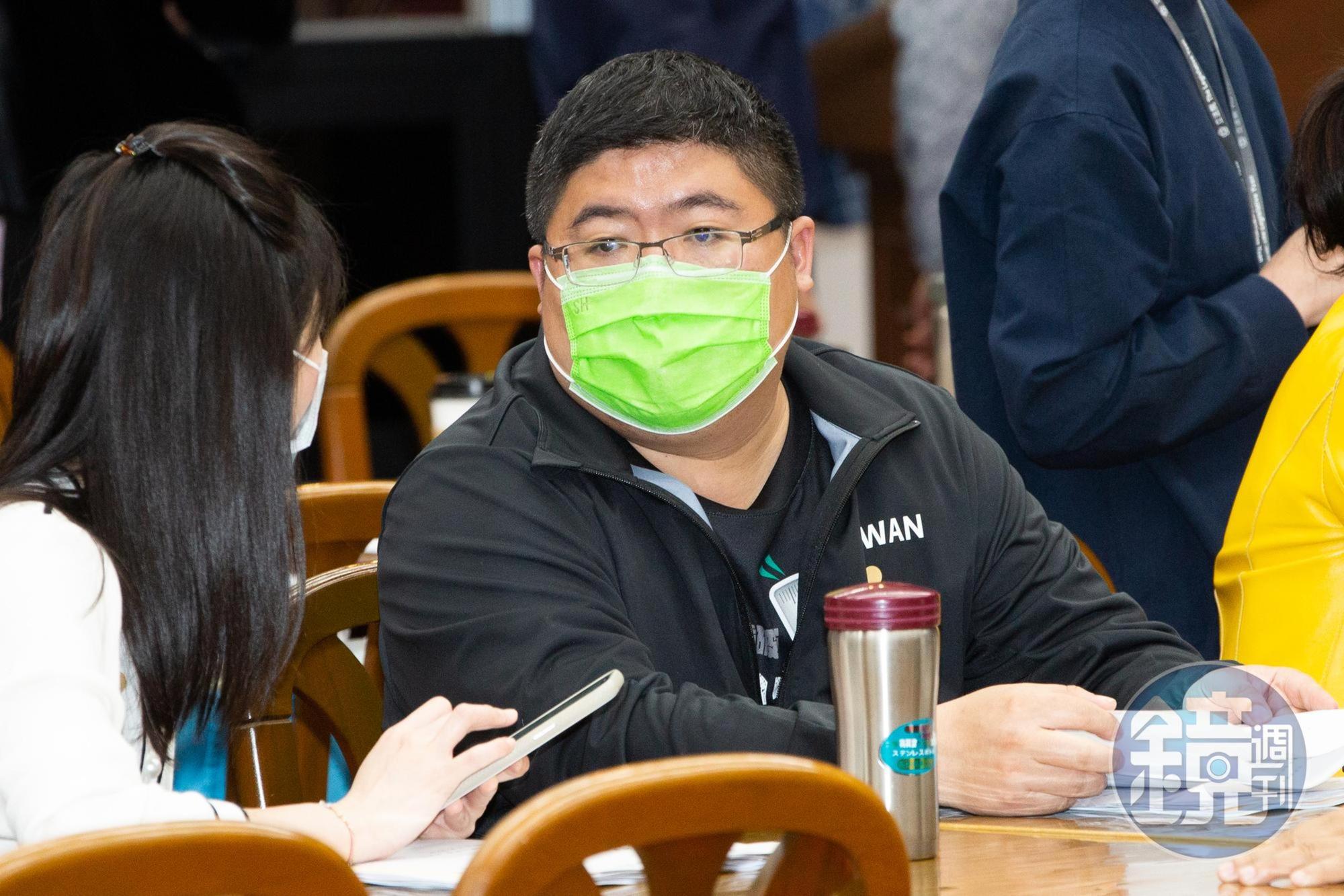 針對民進黨黨團群組對話遭外流，蔡易餘今受訪回應「黨內有SPY，我們一定要小心」。（本刊資料照）