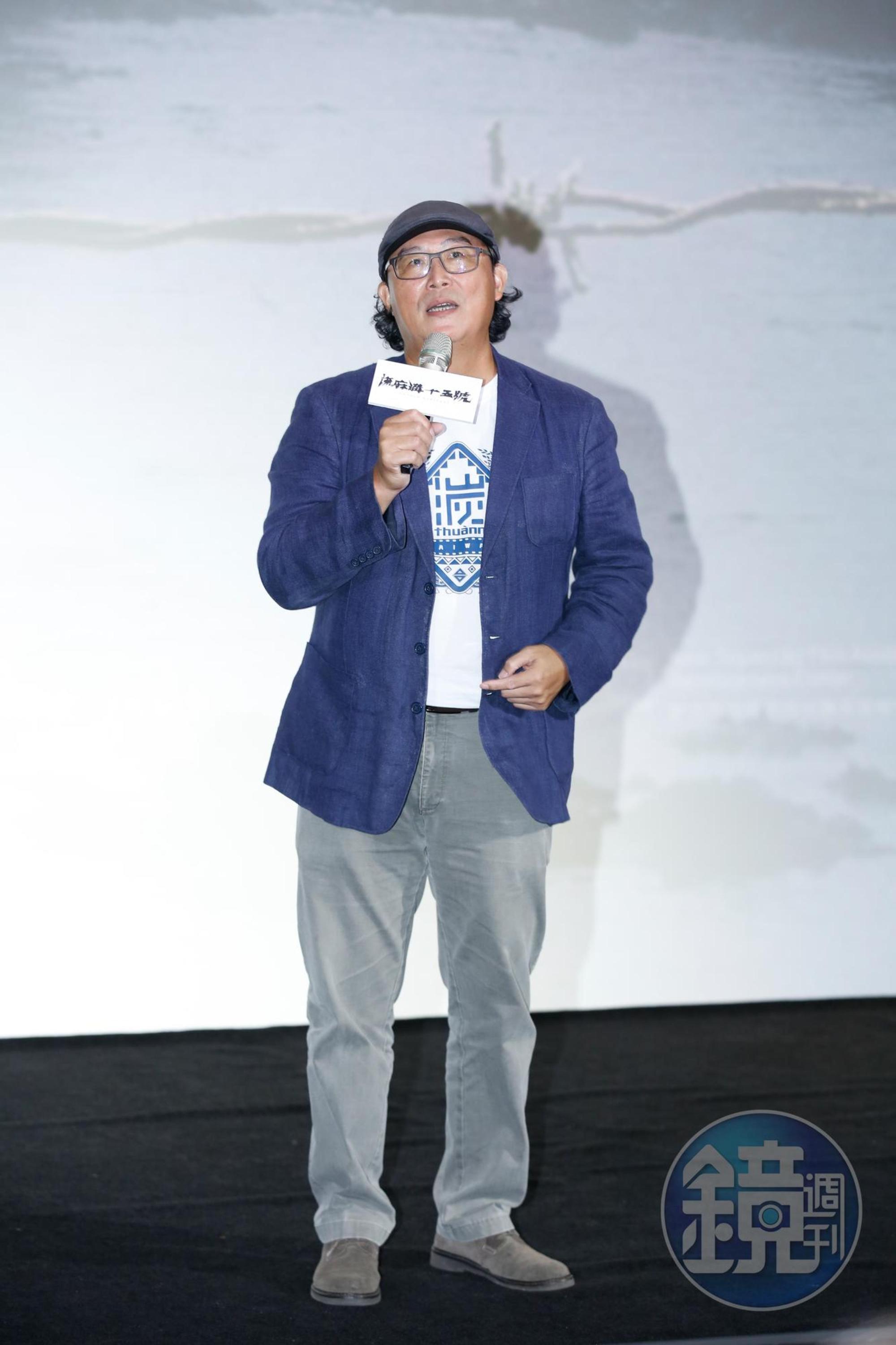 從政治跨界電影，姚文智從當新聞局長時就很想以影視填補台灣空白的百年歷史，如今終於如願。