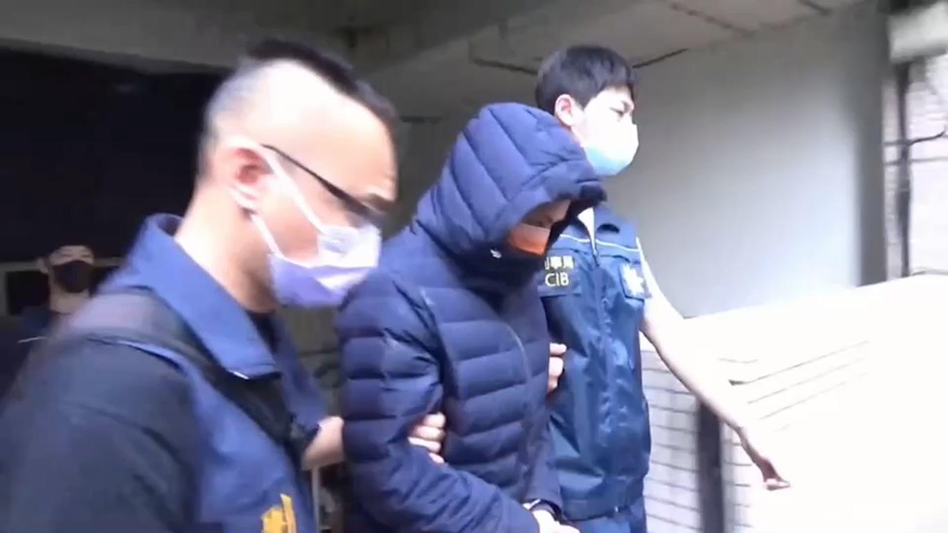製毒集團成員遭逮捕送辦。(警方提供)