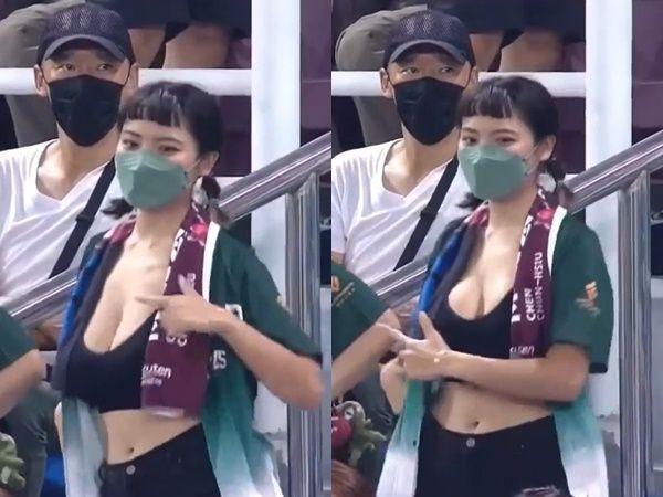 網友大讚導播,認為該給導播和攝影師加雞腿。(翻攝 粉專賽場嬌點)