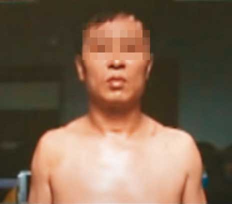 楊姓男子落網後一度否認犯案，最後被警方突破心防，全盤托出。（翻攝畫面）