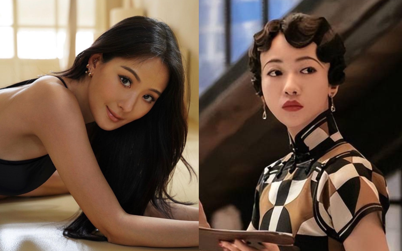 孫芸芸（左圖）被譽為台灣第一名媛。吳謹言（右圖）在新戲飾演民國第一名媛。（翻攝自孫芸芸IG、《傳家》微博）