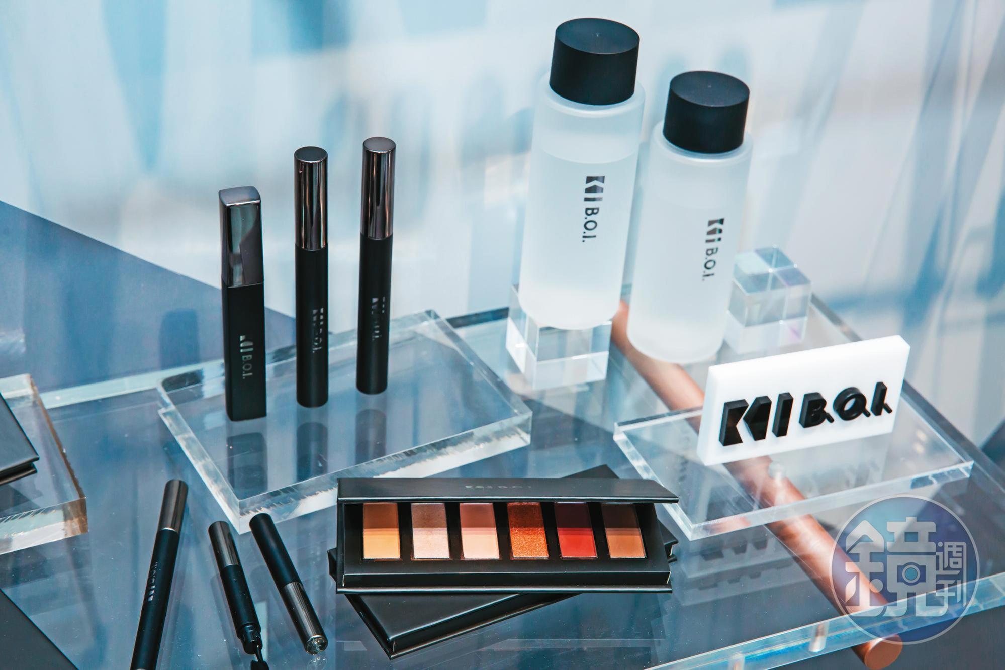 美彤成立AQUAMA、IKITO、RODNA與Botite plus+四大品牌,分別進軍美日韓台等市場。圖為韓系美妝商品。