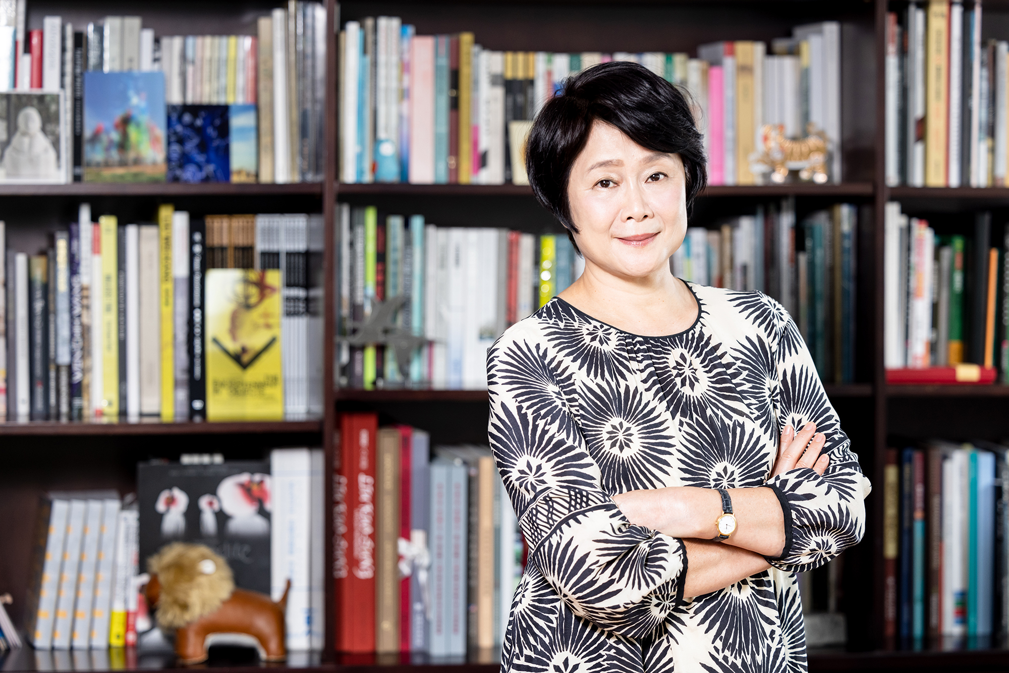 《藝文大師好好聊》Podcast節目背後的關鍵推手、財團法人國家文化藝術基金會董事長林曼麗。（國藝會提供）