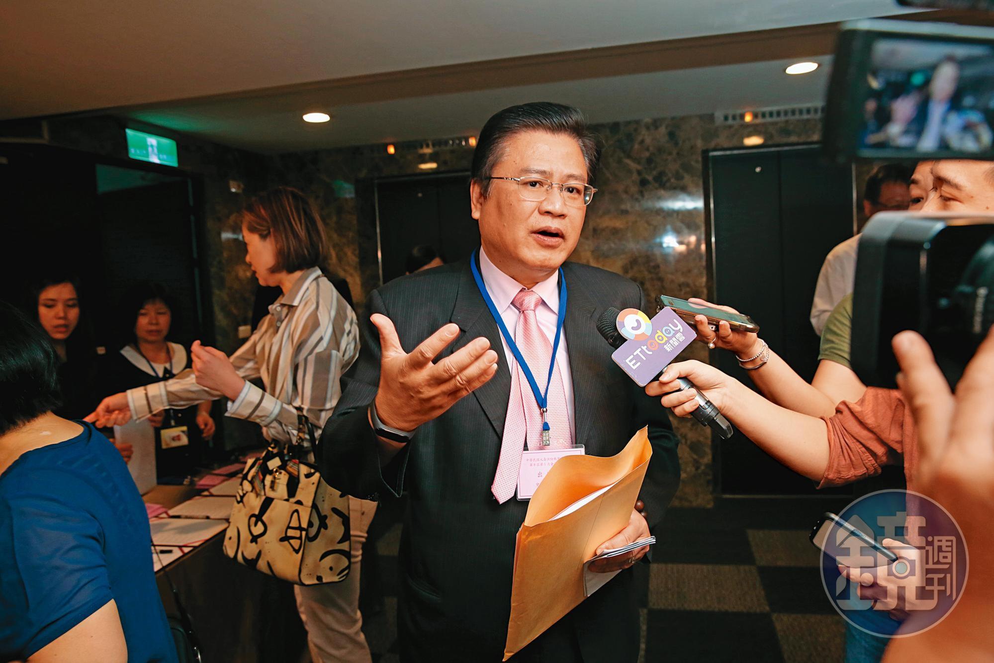 前壽險公會理事長許舒博（圖）發表3建言，理念和陳慧遊不謀而合。