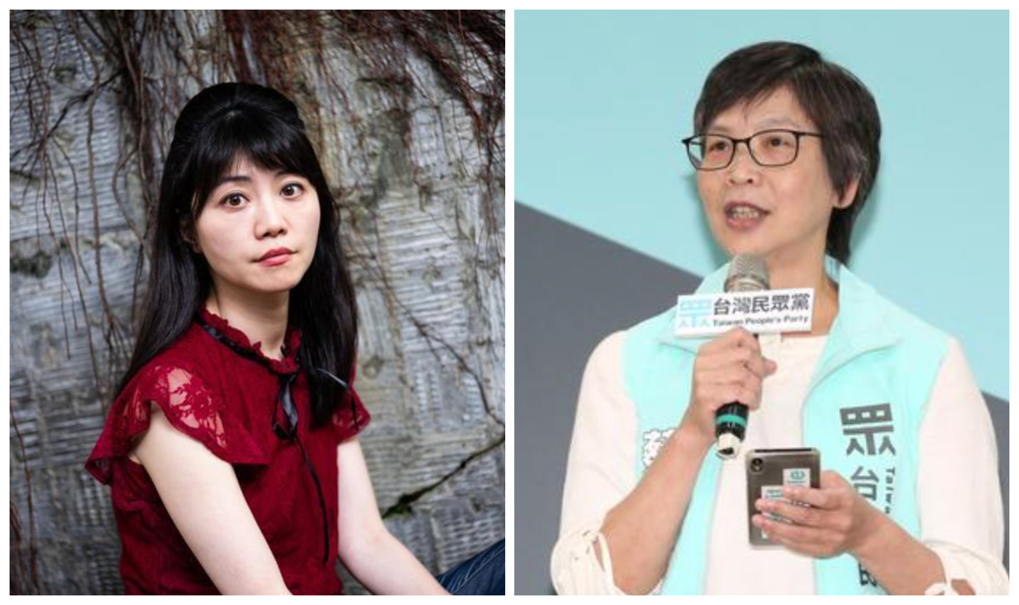 高嘉瑜（左圖）針對蔡壁如（右圖）涉論文抄襲回應。（本刊資料照）