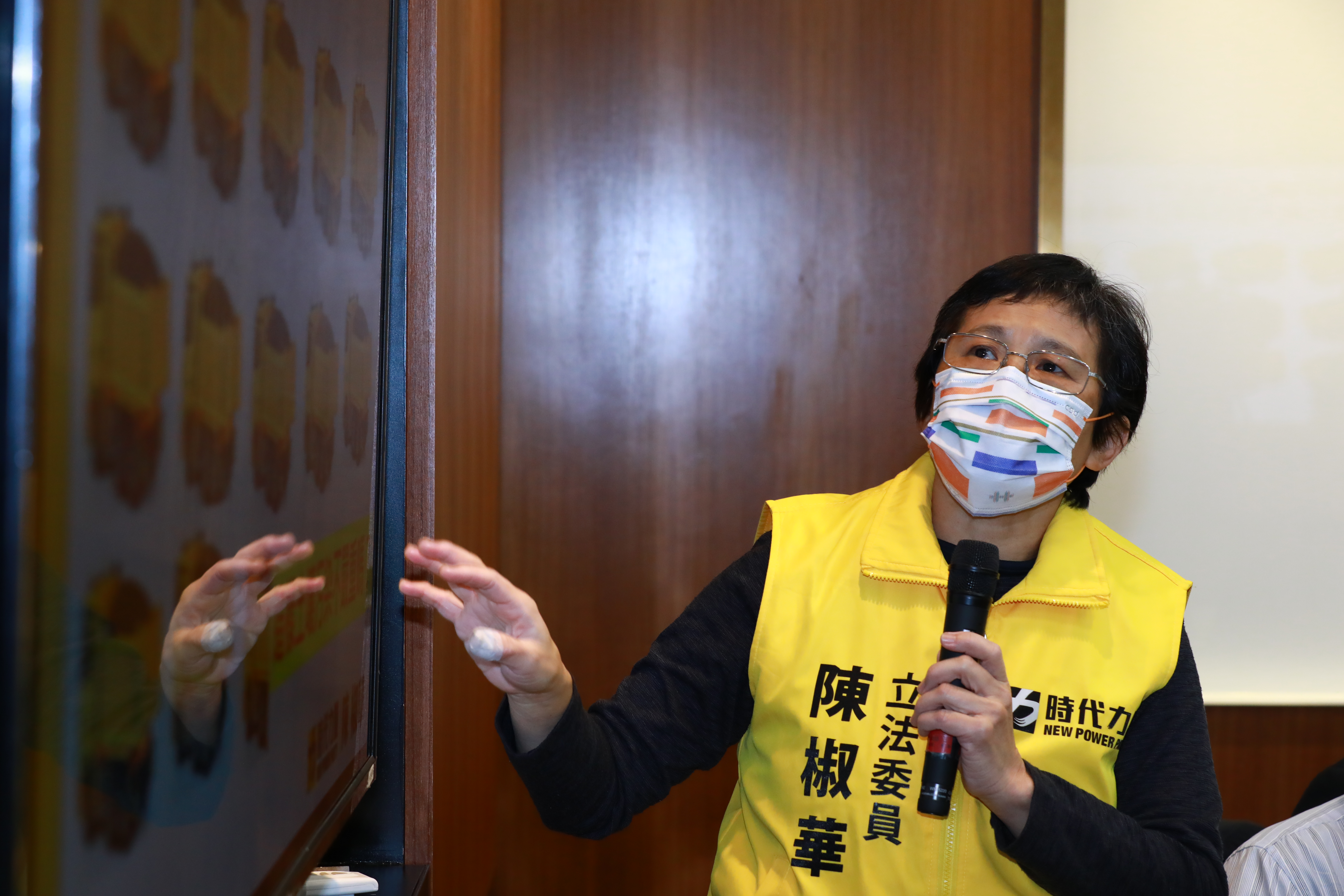 時代力量黨主席、立委陳椒華（圖）被中共列為「台獨」頑固份子。（本刊資料照）