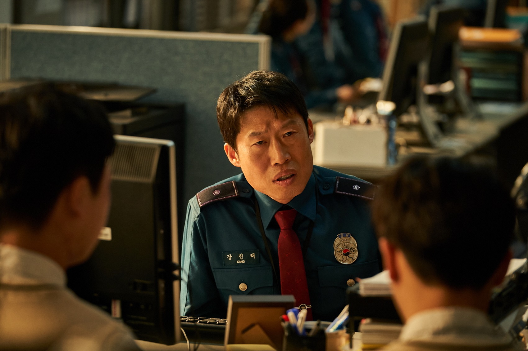 柳海真首次與丹尼爾海尼合作,同樣喜歡健康生活的兩人很有話聊。(車庫娛樂提供)