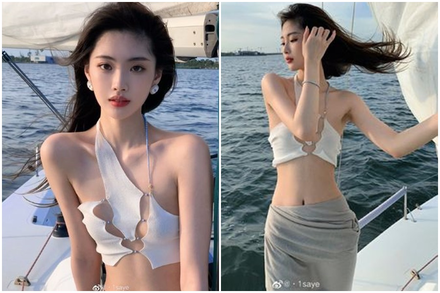 擁有128萬粉絲追蹤的1saye，舉手投足都是粉絲關注討論話題。（翻攝自1saye微博）