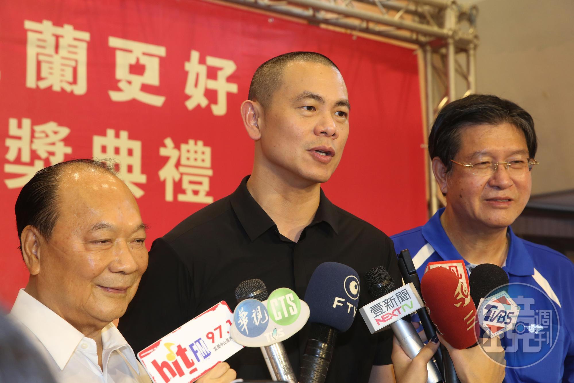 「宜蘭羹好～宜蘭更好」宜蘭好羹徵選活動試吃評審團由國際名廚江振誠領軍。