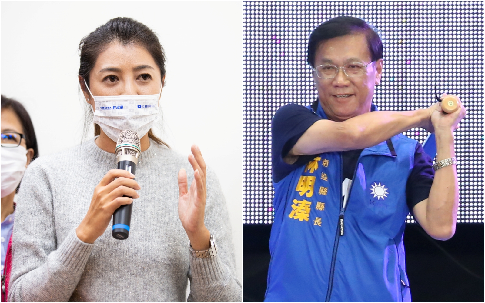 國民黨南投縣長參選人許淑華也爆出論文爭議,現任縣長林明溱護航認為,當選是要靠能力,光談論文沒有意義。(本刊資料照)