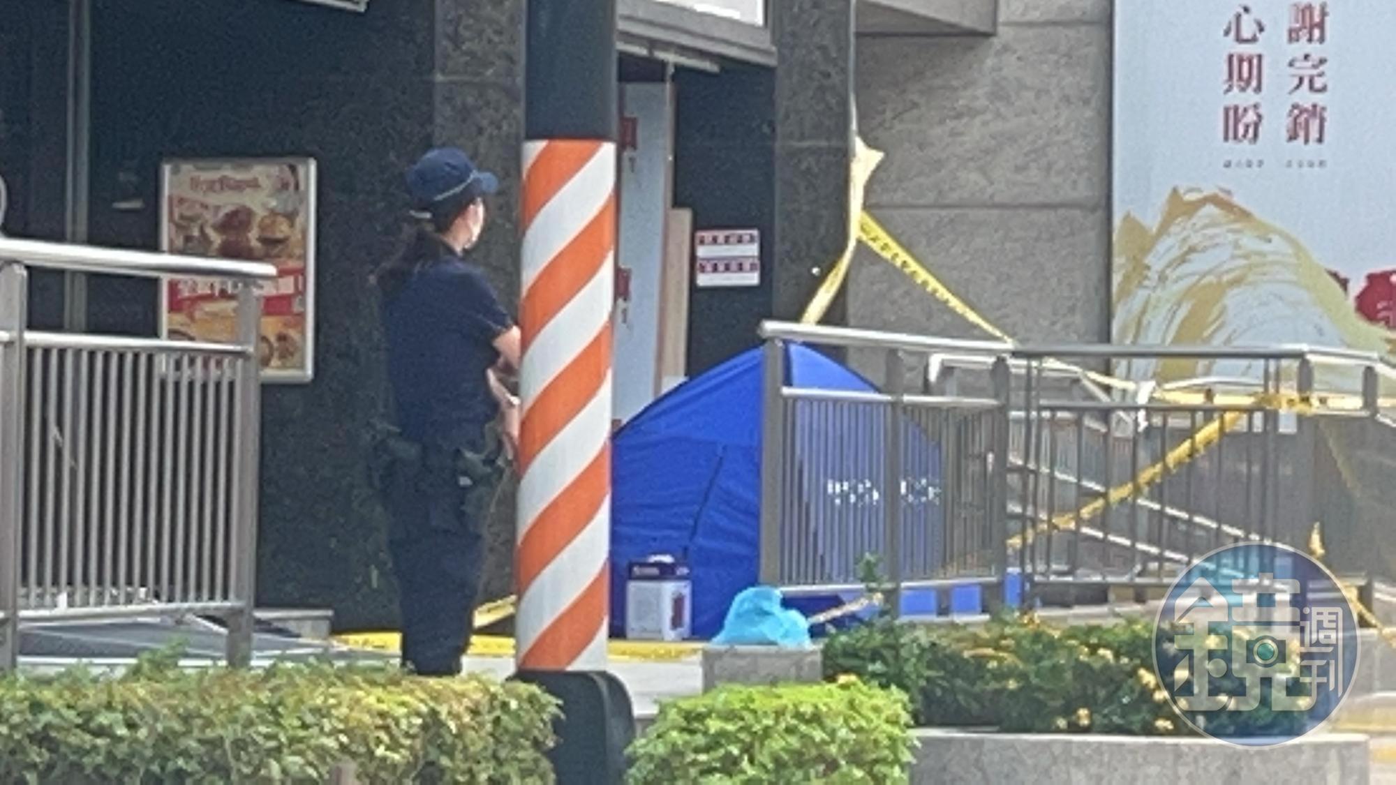 艾成驚傳在蘆洲共構宅外墜樓。