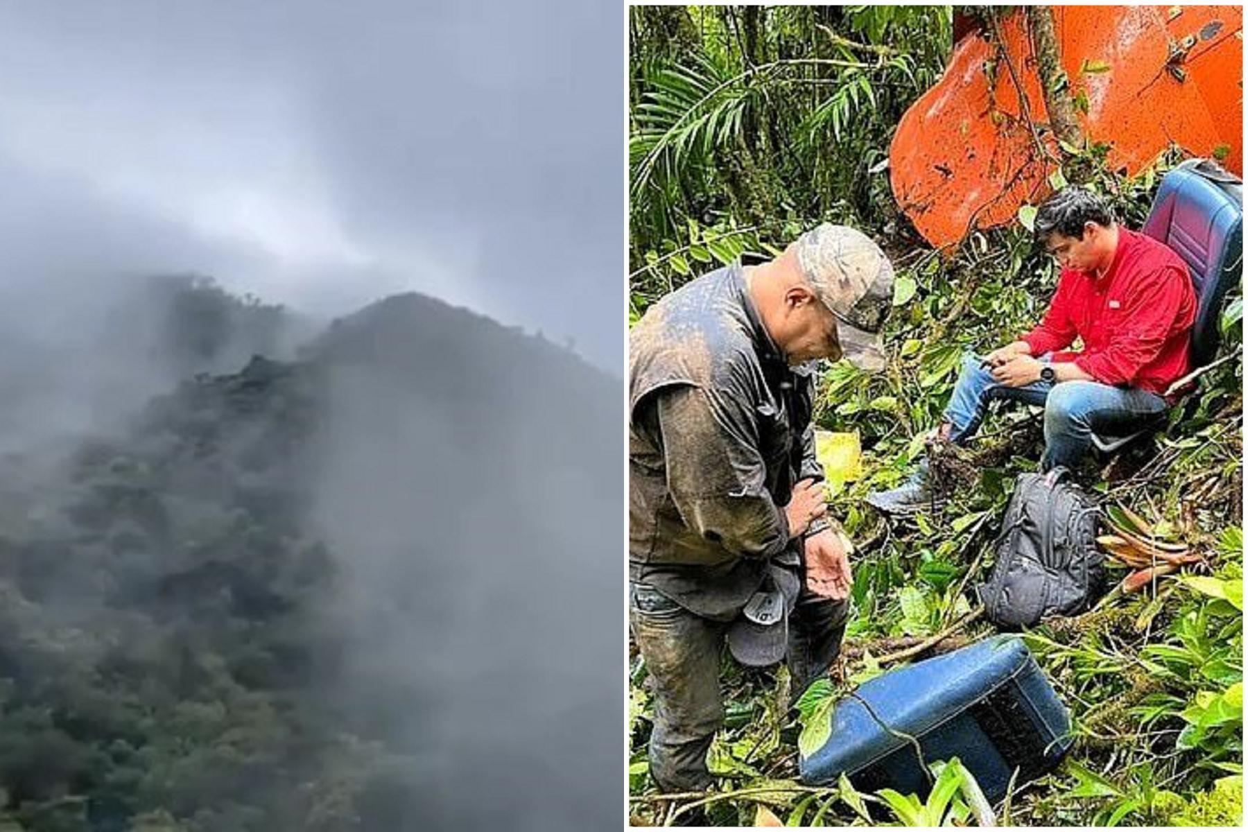 恐怖影片！總統參選人搭機拍美景，意外錄下墜機瞬間「絕望沒命了」。（翻自《每日郵報》）