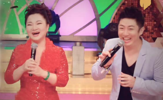 資深藝人白冰冰（左）對於艾成（右）離世消息感到心痛不捨。（翻攝白冰冰臉書）