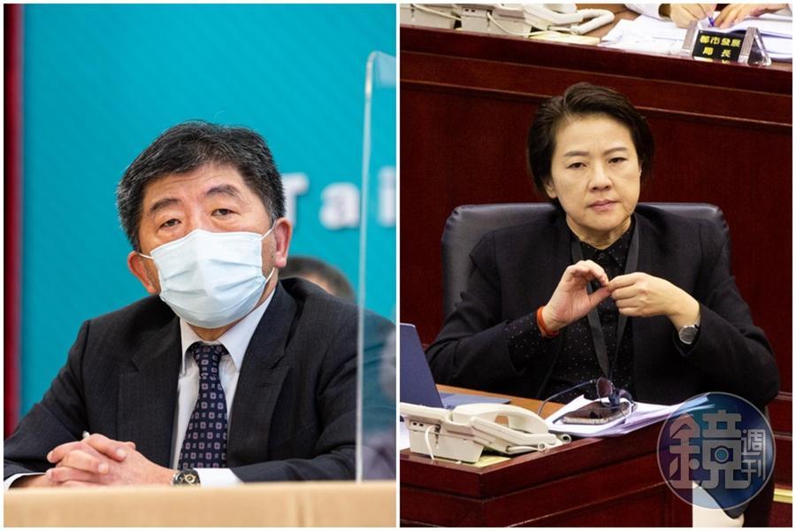 陳時中今針對大巨蛋案拋出承諾,內容卻讓黃珊珊相當傻眼。(北市府提供、本刊資料照)