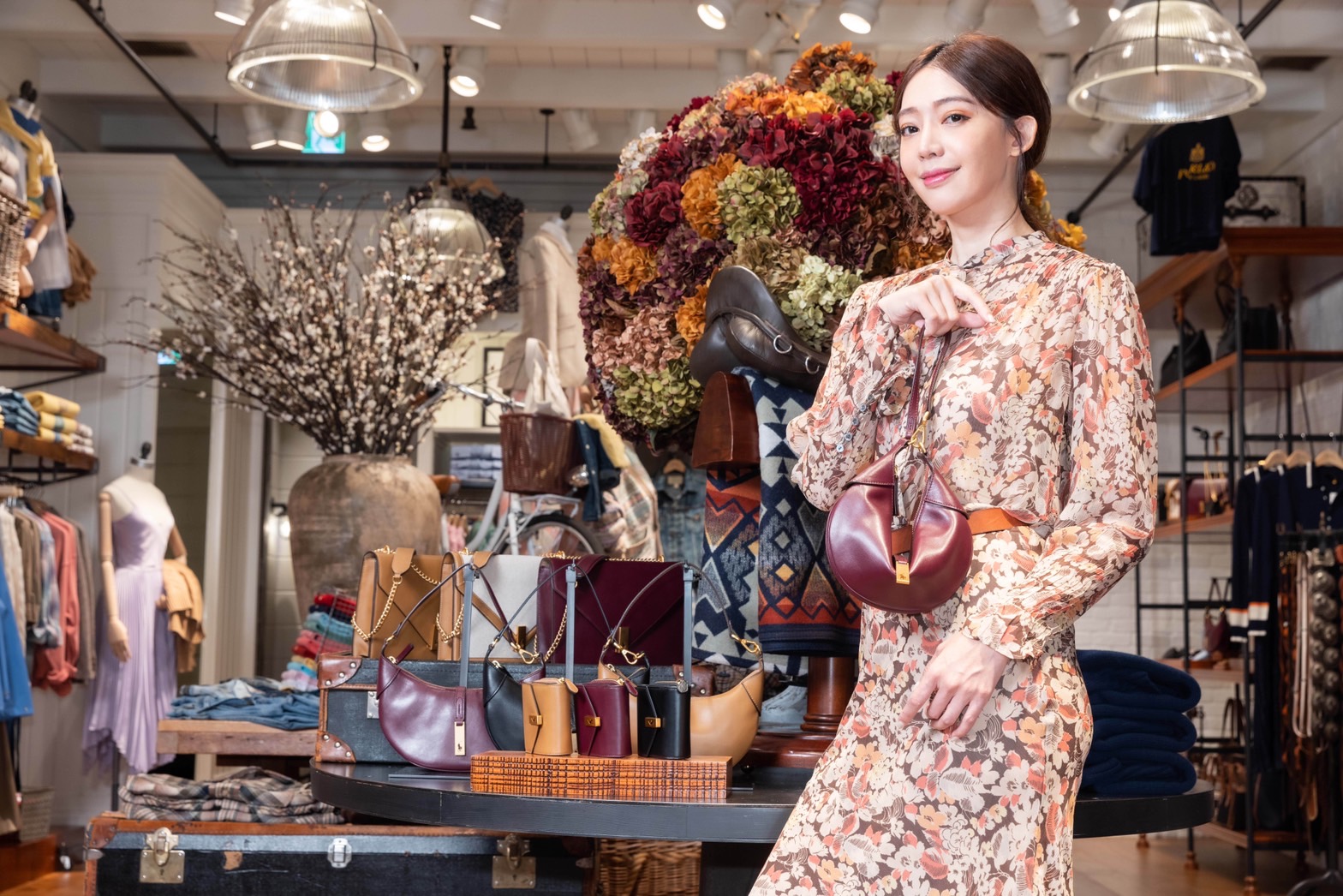 王心恬出席POLO RALPH LAUREN POLO ID系列暨秋季新品新上市媒體預覽會。（POLO RALPH LAUREN提供）