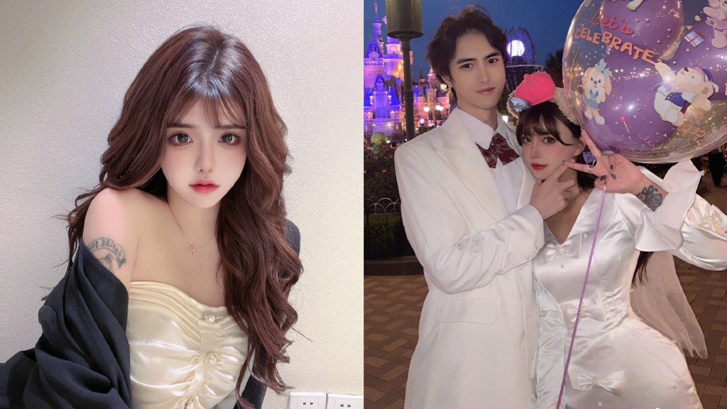 大陸百萬網紅韓安冉再次因感情問題上社群版面。（翻攝自韓安冉微博）