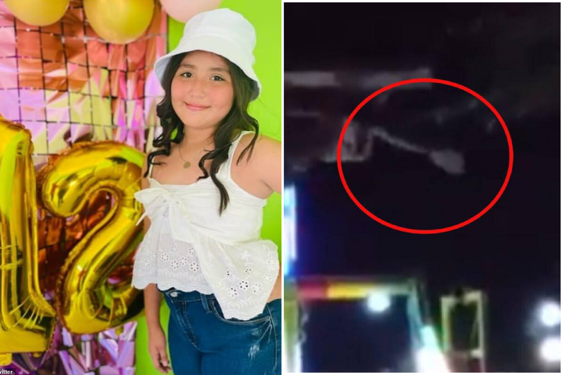 開心攝影卻錄下慘死瞬間！少女坐「刺激轉盤」，被飛拋重摔當場身亡。（翻自《每日郵報》）