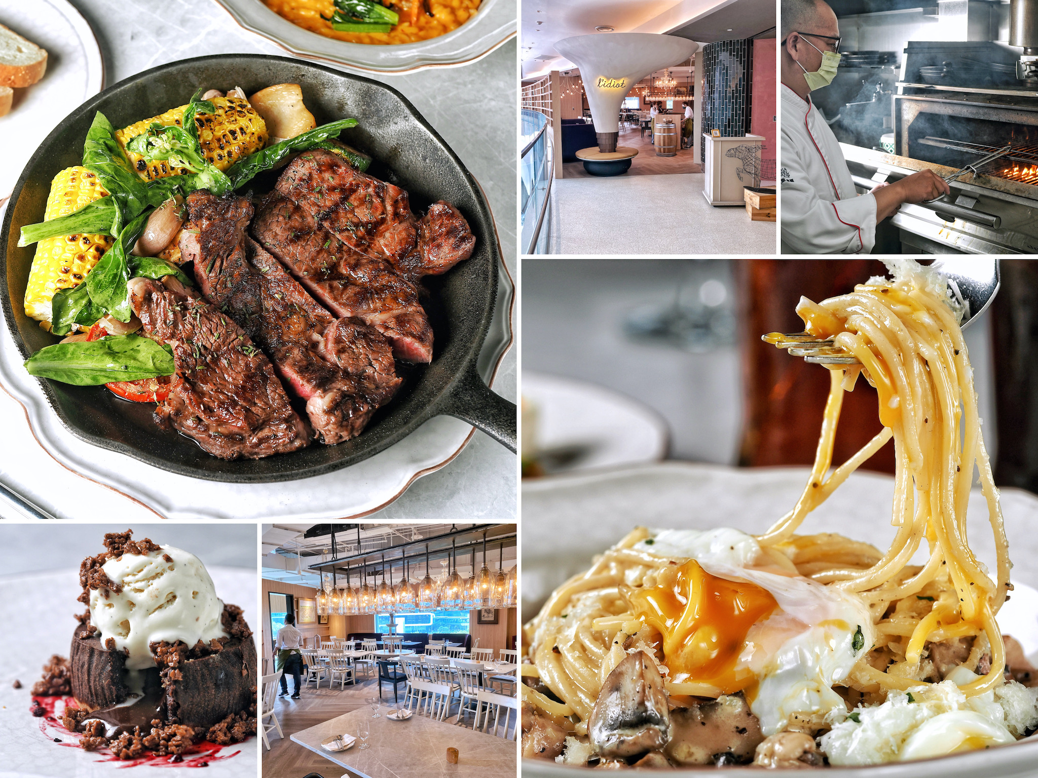 華泰王子大飯店旗下爐烤品牌「驢子餐廳」進駐春大直，菜色細節全面升級。