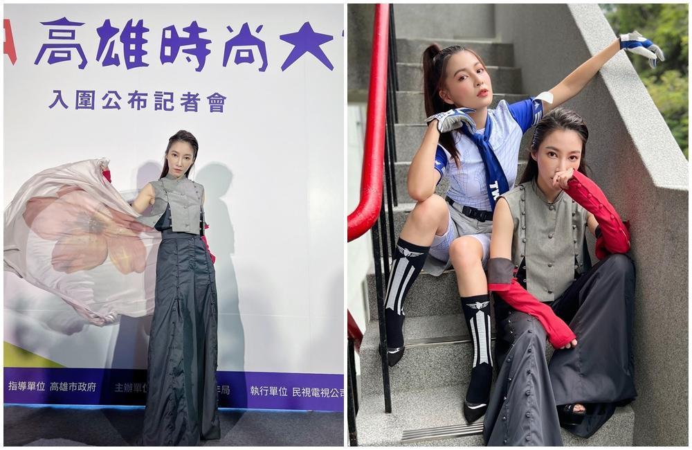 八點檔人氣演員張家瑋、謝京穎參與高雄時尚大賞活動，喊圓夢了。（民視提供）