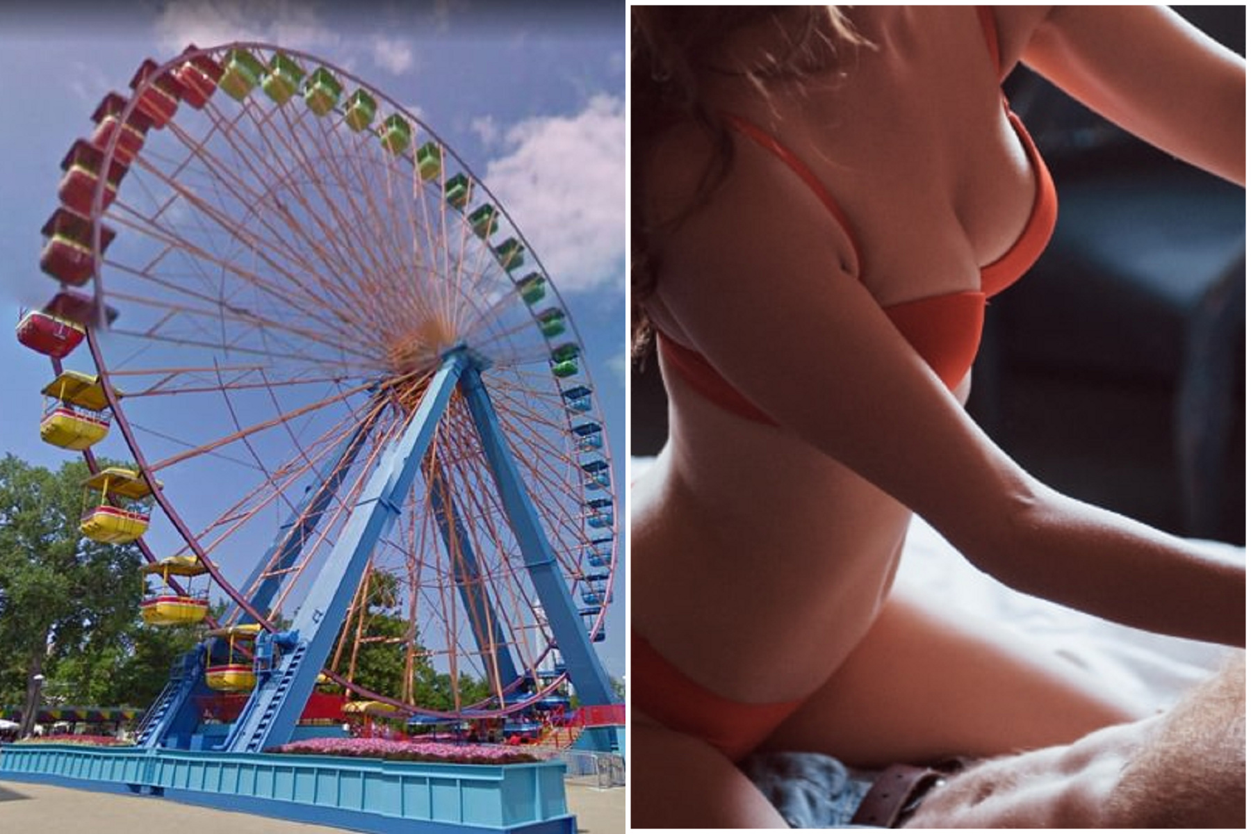 【有片】正港「愛情摩天輪」！男女野戰活春宮，被多人全程緊盯做更嗨。（示意圖）