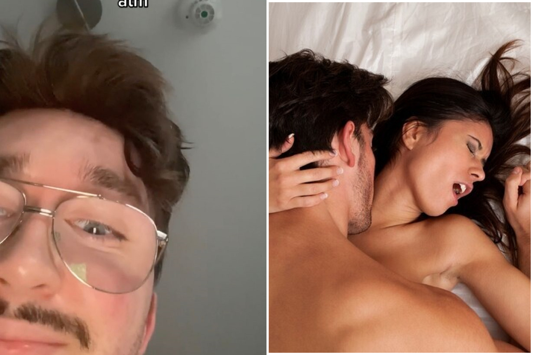 音量請開最大！做愛聲穿牆魔音傳腦，超高潮「啪啪啊啊」讓鄰居跪了。（翻自TikTok+示意圖）