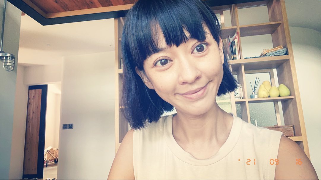 陳意涵和老公許富翔交往不過一年就懷孕。（翻攝自陳意涵臉書）