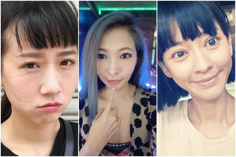 不少女星人生大事順序倒著來，也是一樣幸福，像是方志友（左起）、Makiyo、陳意涵都是過來人。（合成圖，翻攝臉書）