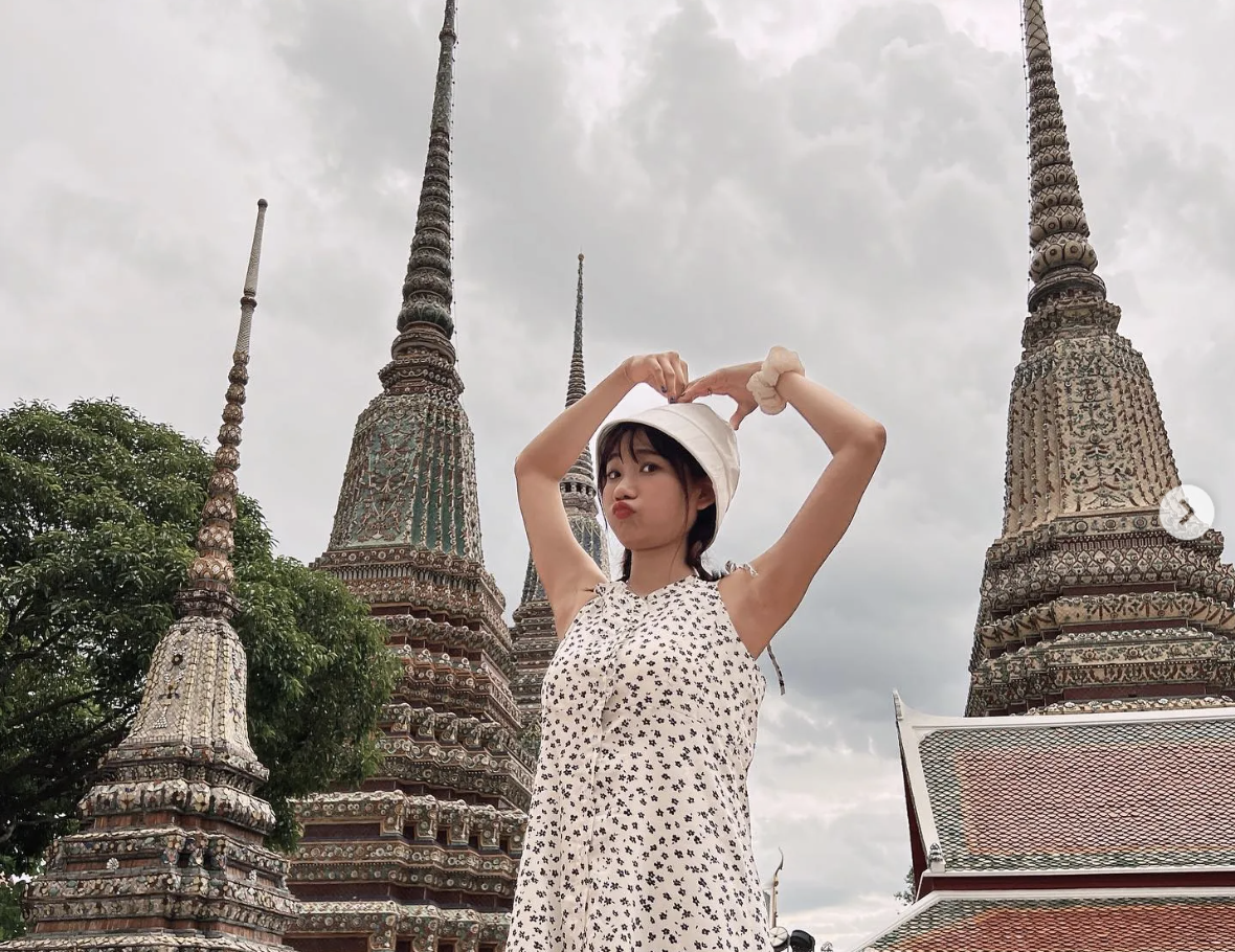 愛莉莎莎此趟泰國行損失慘重。（翻攝愛莉莎莎IG）