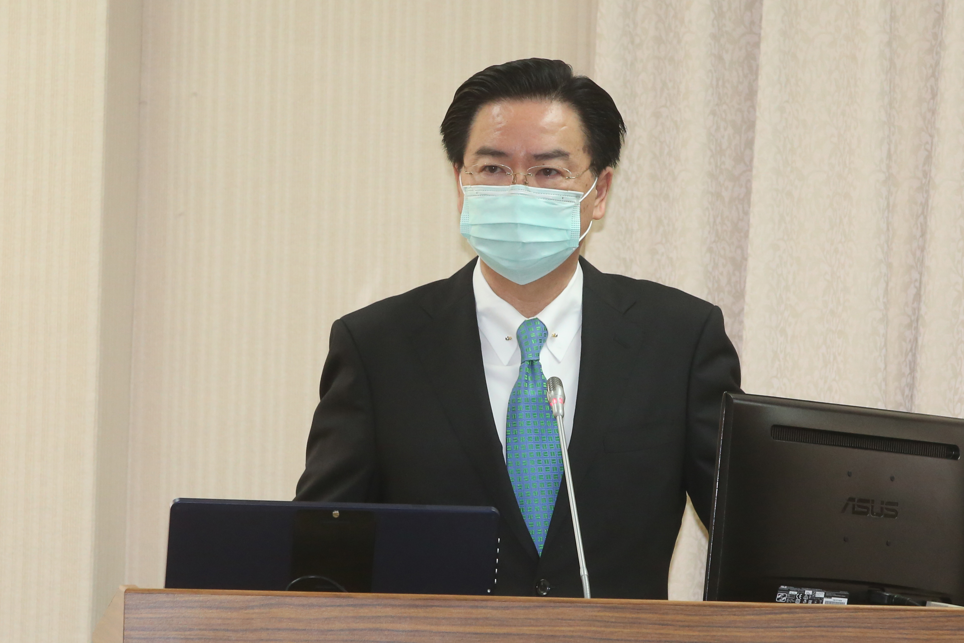 外交部長吳釗燮今（20日）出席活動首度回應該事件。（資料照）