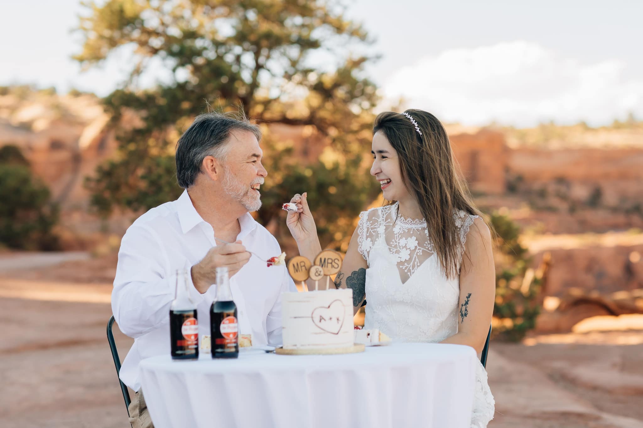 一名女同志愛上大30歲大叔，2人生活幸福美滿！（翻攝自Aliyah Coleman臉書）