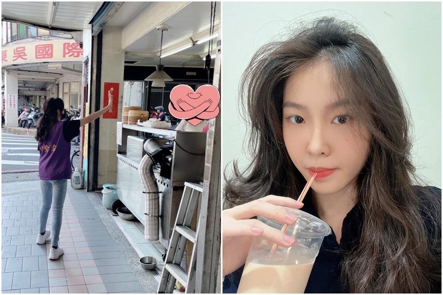 新北市永和區永福里長參選人陳紫渝因為清新脫俗的外型爆紅。（翻攝自永福里陳紫渝臉書）