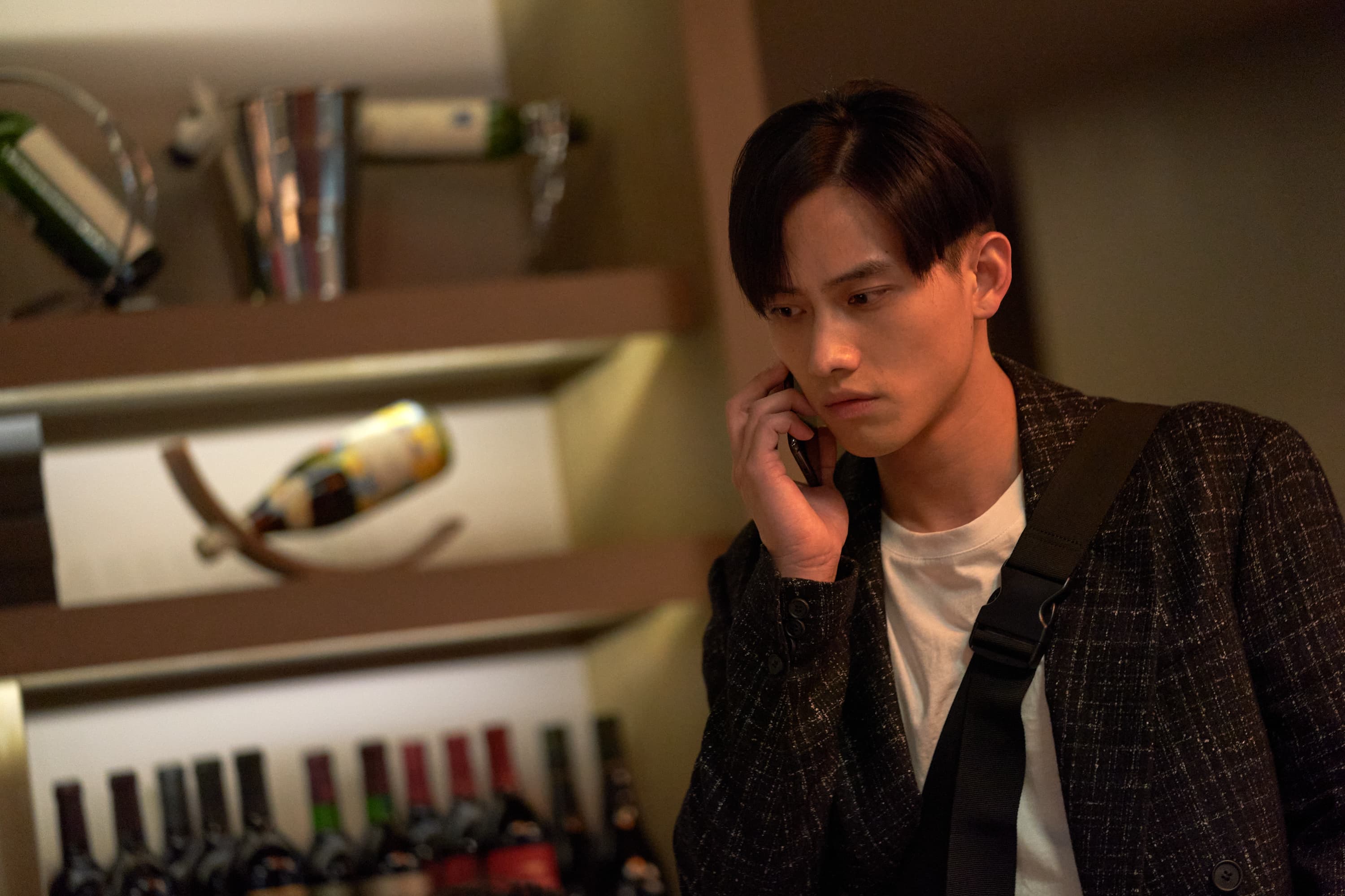 范少勳在片中飾演徐若瑄的兒子，為了得到媽媽的肯定，做事情總想求速成。（甲上提供）