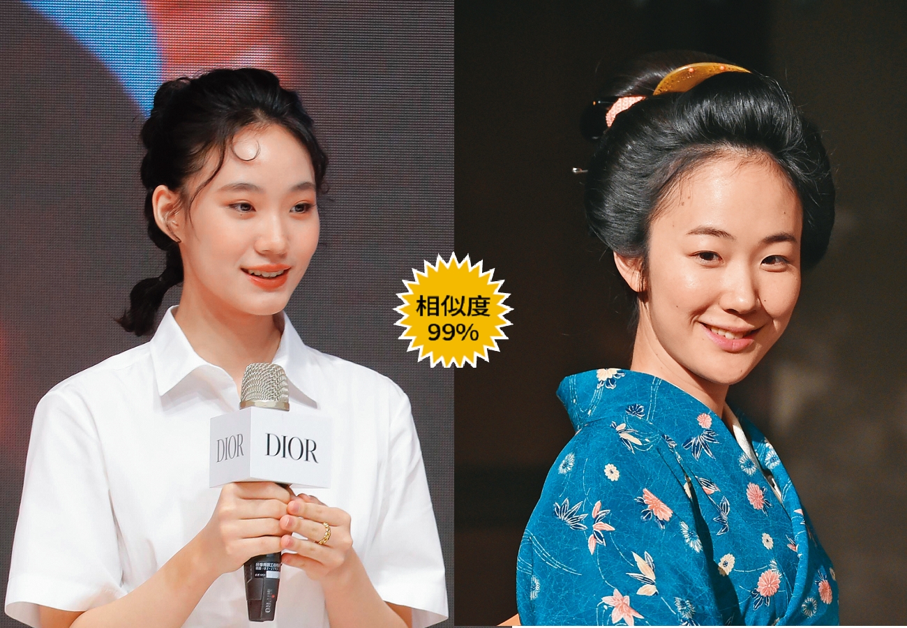 二女兒Lily常被稱讚長得像姨媽大S,小編覺得她更像23歲就奪得柏林影后的日本藝人黑木華;《澪之料理帖》是黑木華的代表作。(右圖翻攝自《共同通信社》)