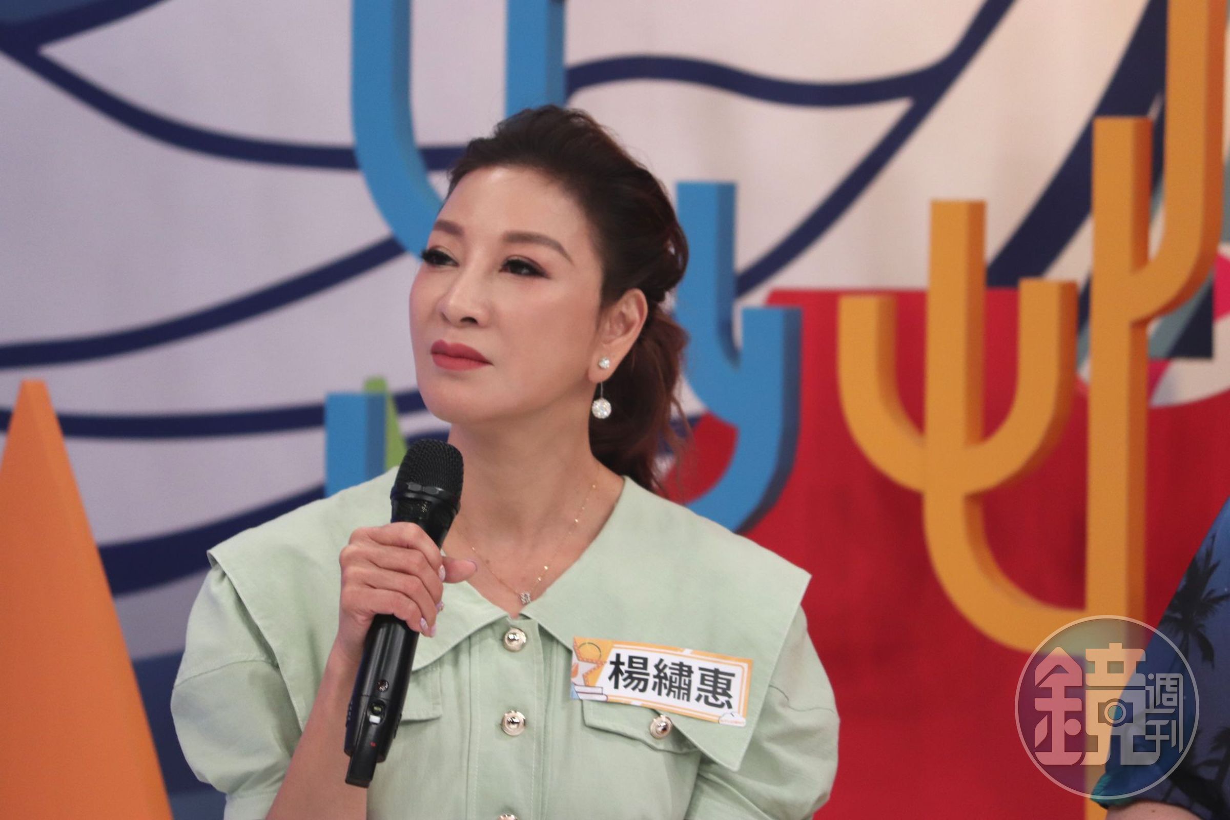 楊繡惠錄影自曝怕聽到「墮胎藥」三個字原因。（中天提供）