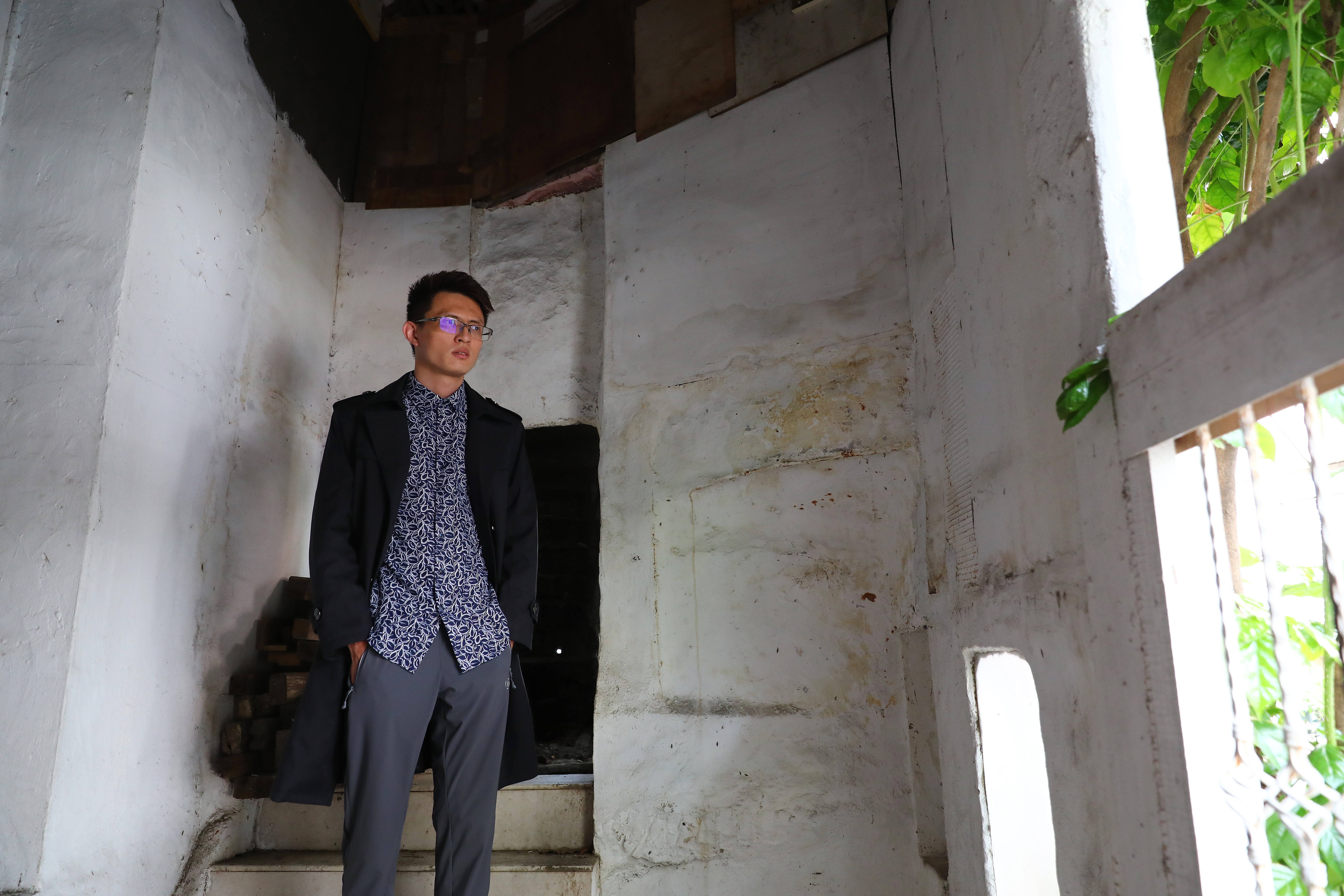 少數靠自己逃回來的柬埔寨高薪誘騙受害者楊維斌。