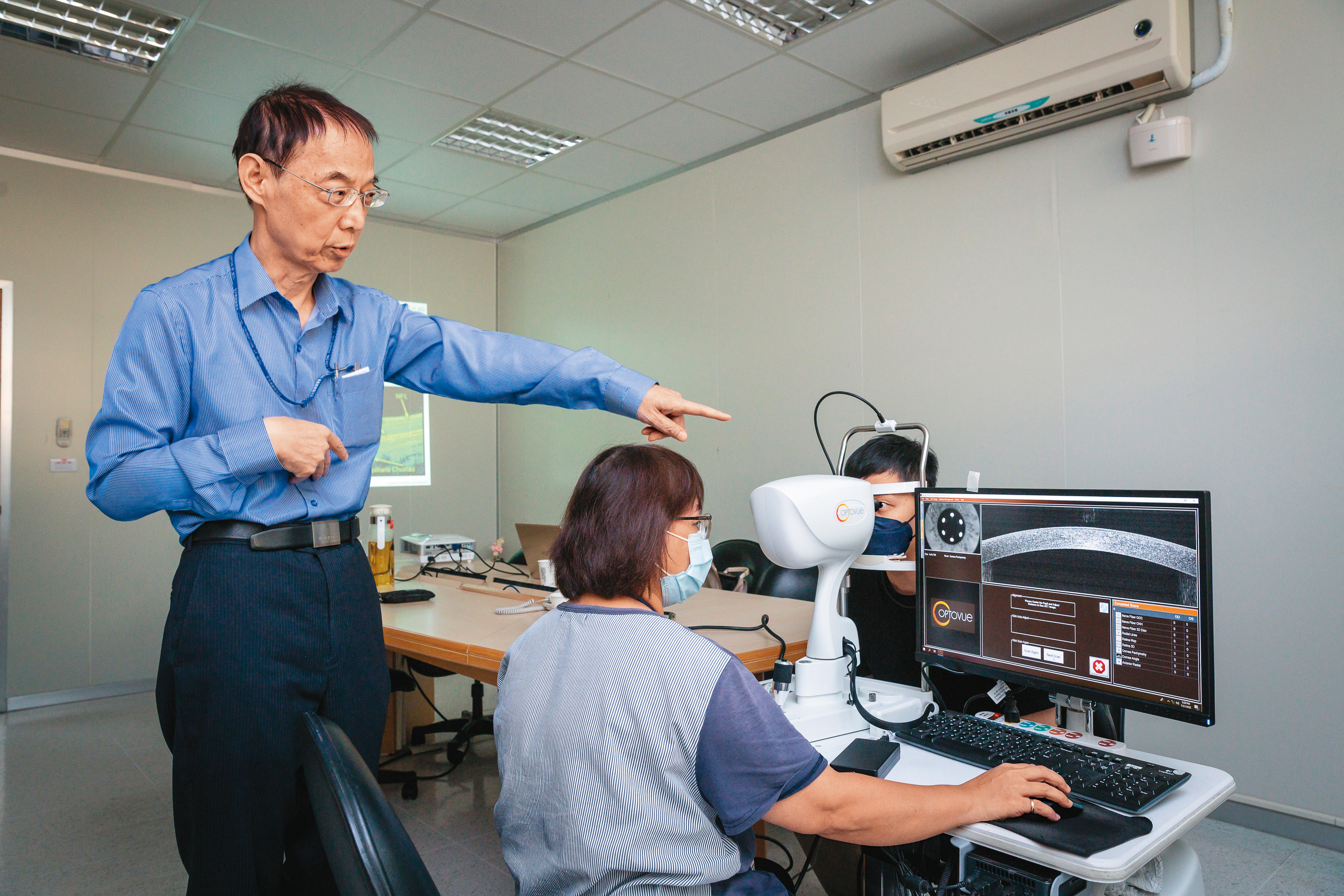 佳世達旗下的明達醫學，憑著自行開發的眼底照相機獲Google旗下Verily等AI業者青睞，拓展全球市場有成。（圖為明達醫學董事長王威）