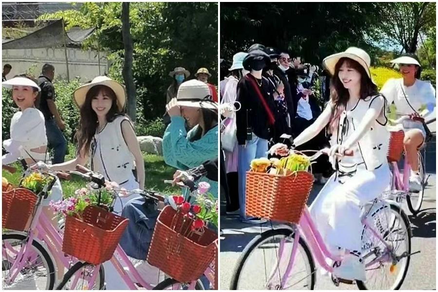 王心凌將與twins阿嬌及阿Sa、吳謹言、黃小蕾一起出演綜藝《星星的約定》。(翻攝自微博)