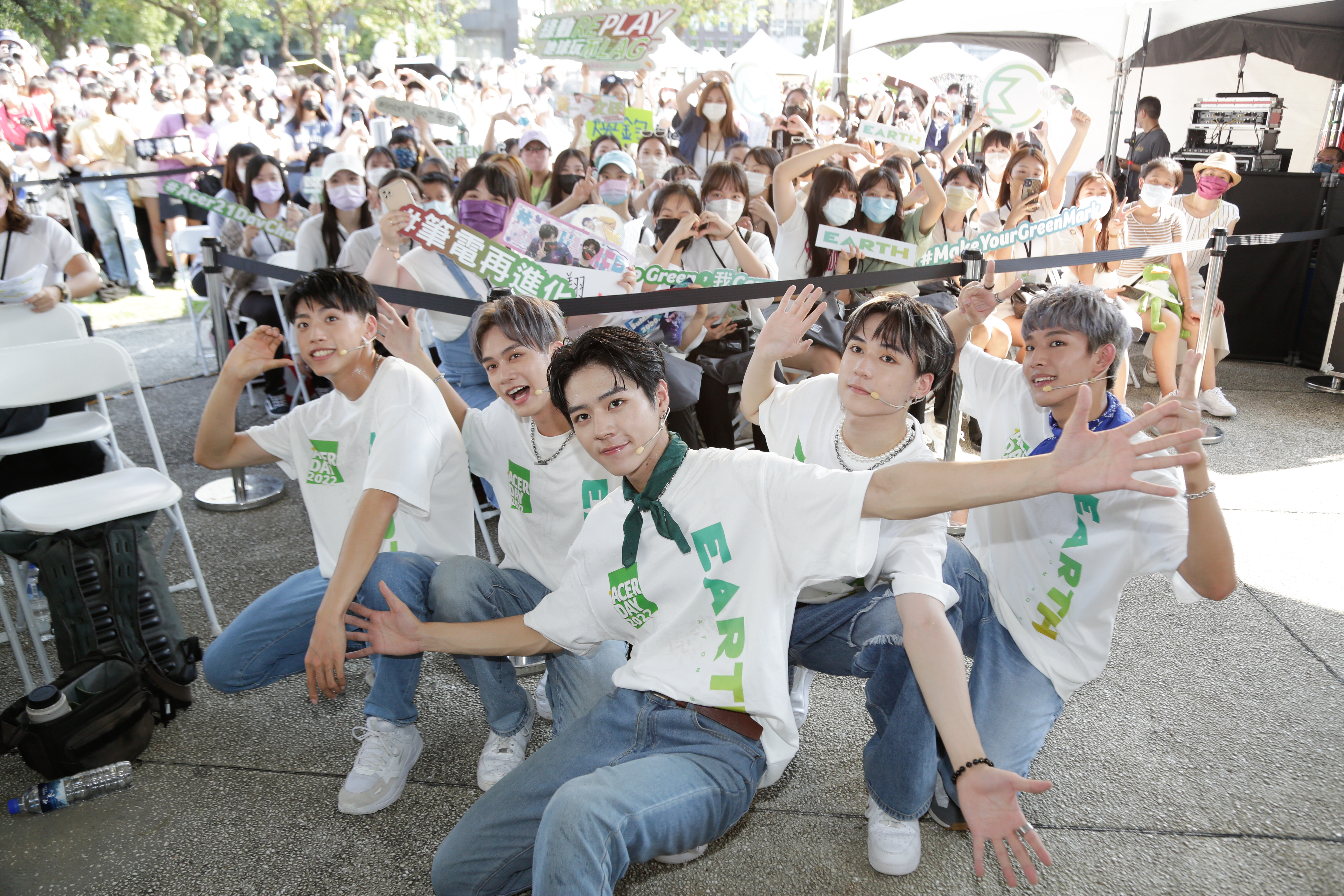 原子少年地球將加入「將軍吼音樂節」表演陣容，在台南將軍漁港帶來熱力唱跳。