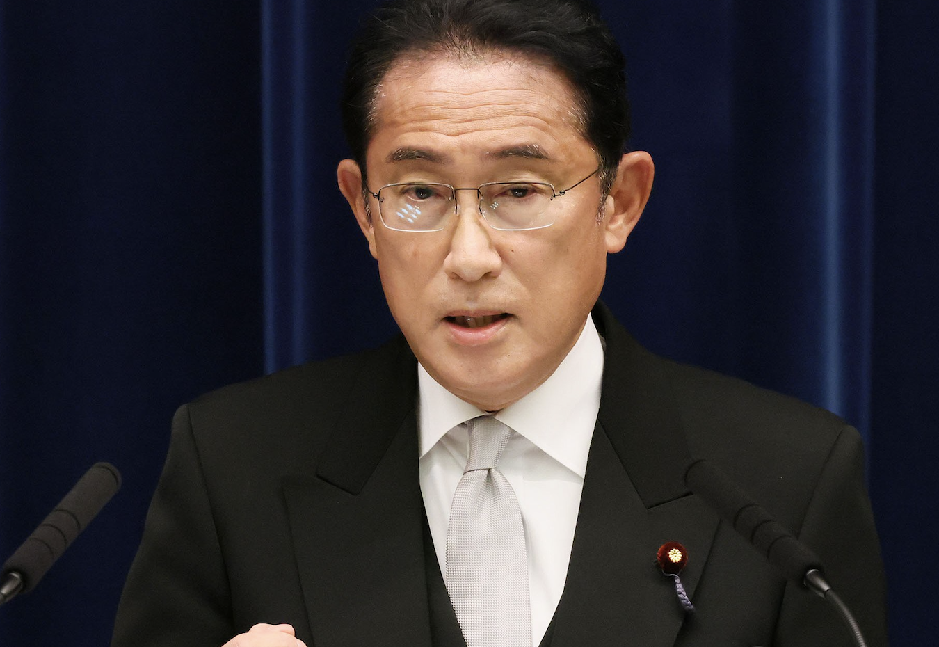 日本首相岸田文雄宣布進一步放寬入境限制。（翻攝首相官邸臉書）